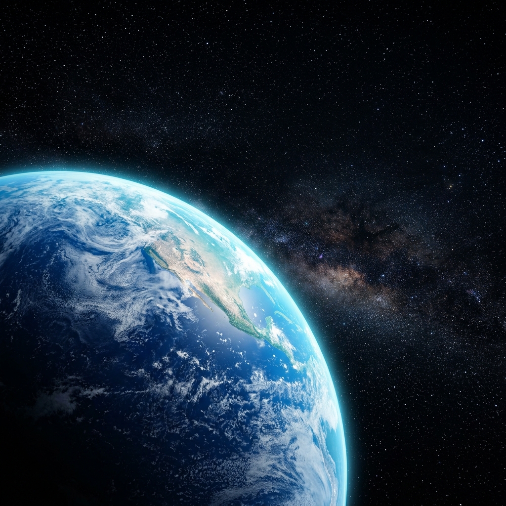 Earth Curve Horizon